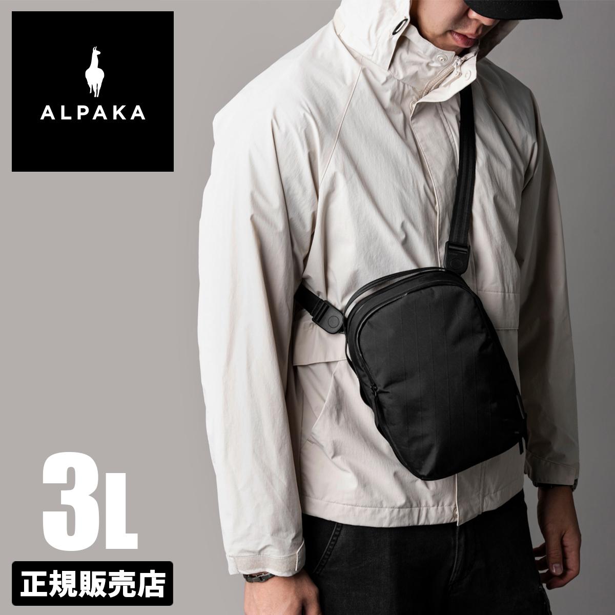 アルパカ  ショルダーバッグ ALPAKA metro-sling-max