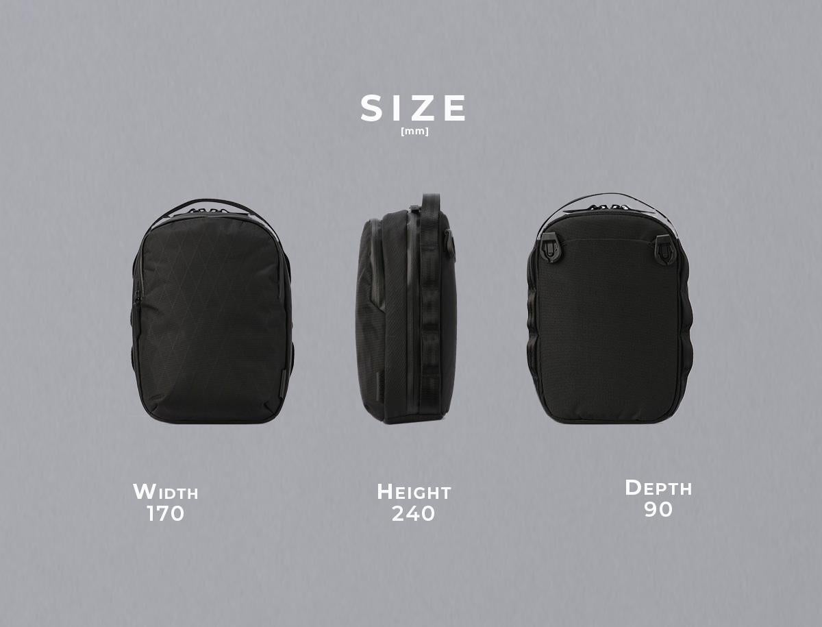 アルパカ  ショルダーバッグ ALPAKA metro-sling-max