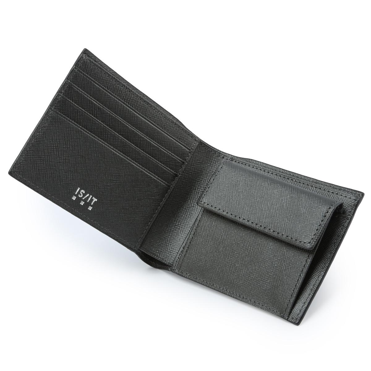 IS/IT シャドー 二つ折り財布  isit-952614