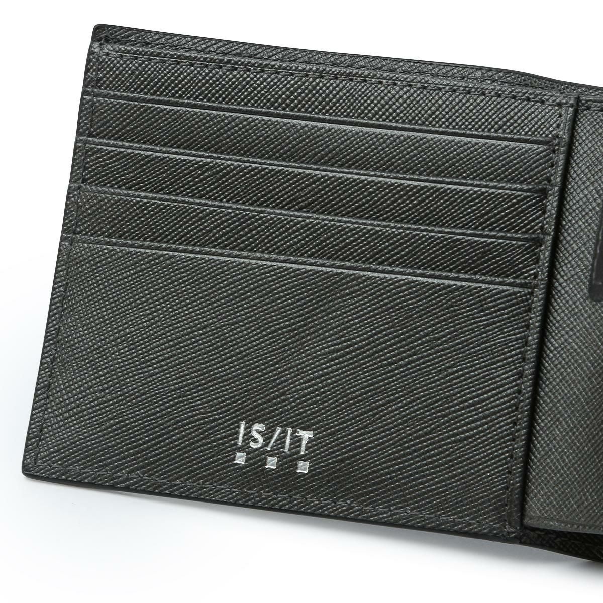 IS/IT シャドー 二つ折り財布  isit-952614