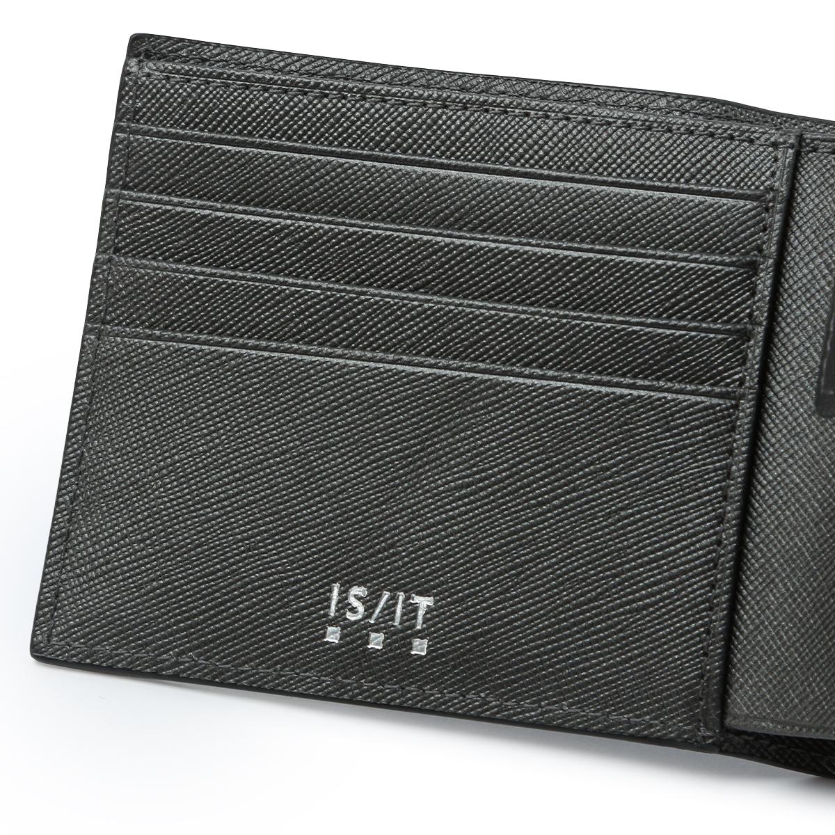 IS/IT シャドー 二つ折り財布  isit-952614