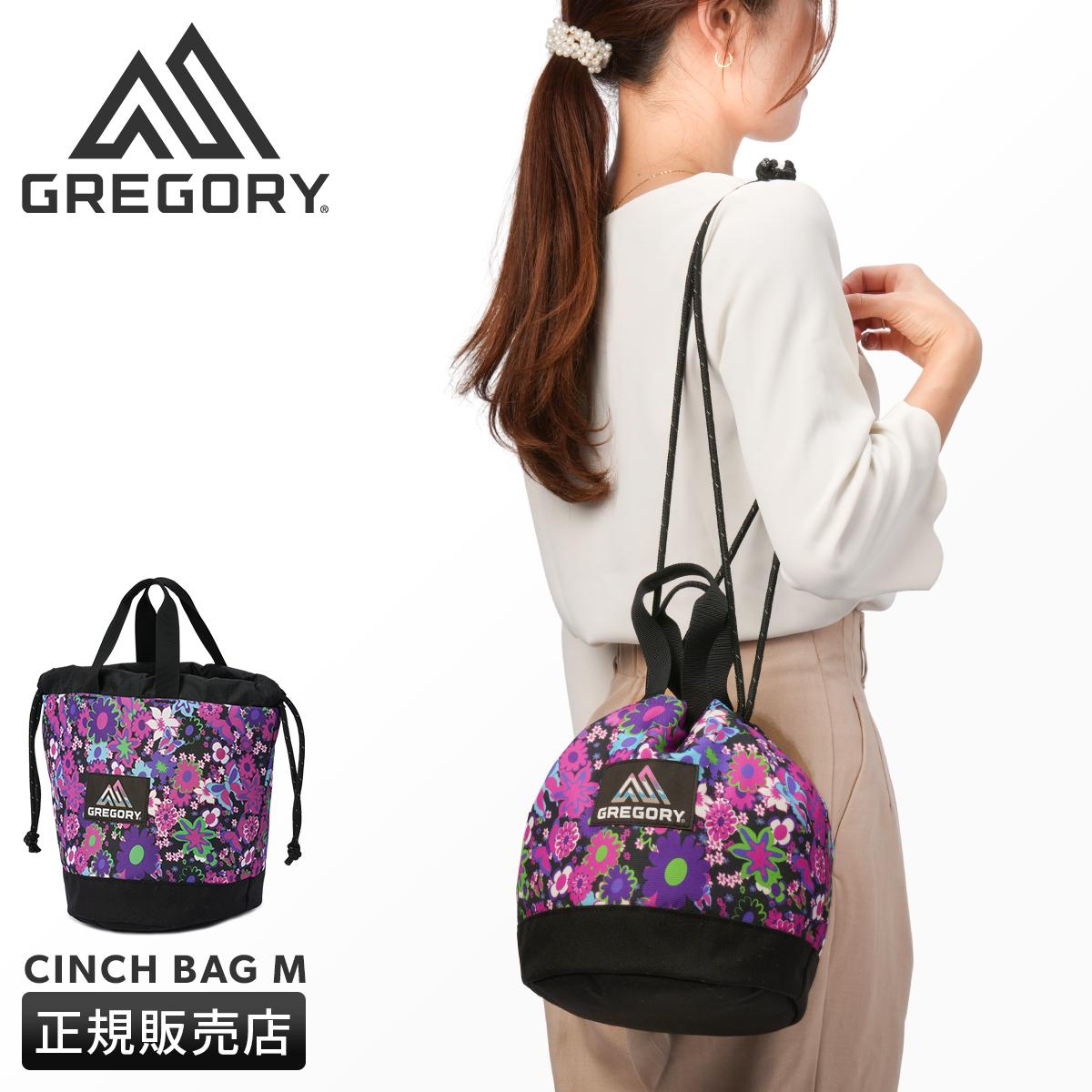 グレゴリー WILD FLOWER PURPLE トートバッグ GREGORY wfp-cinchbag-m