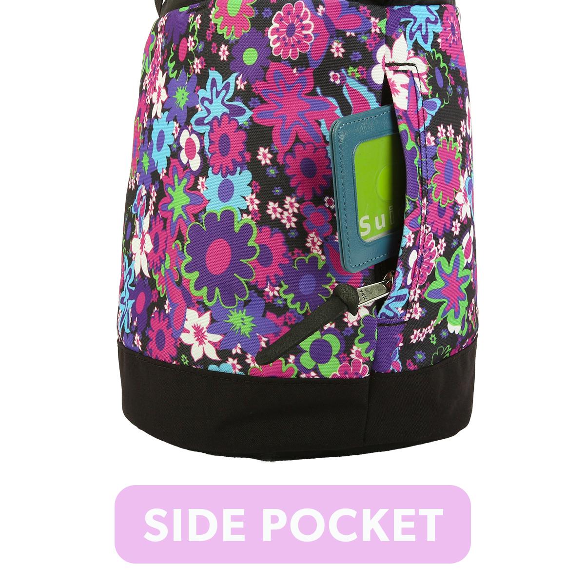 グレゴリー WILD FLOWER PURPLE トートバッグ GREGORY wfp-cinchbag-m