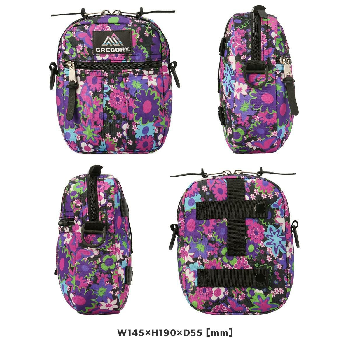 グレゴリー WILD FLOWER PURPLE ショルダーバッグ GREGORY wfp-cquick-m