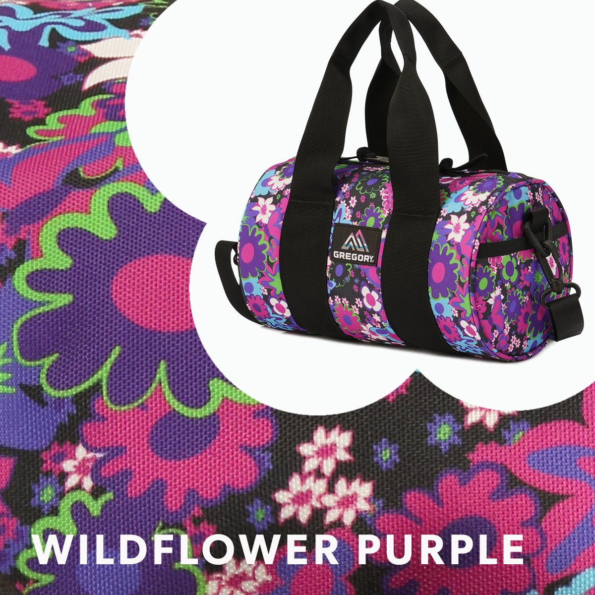 グレゴリー WILD FLOWER PURPLE ショルダーバッグ GREGORY wfp-drum-mini