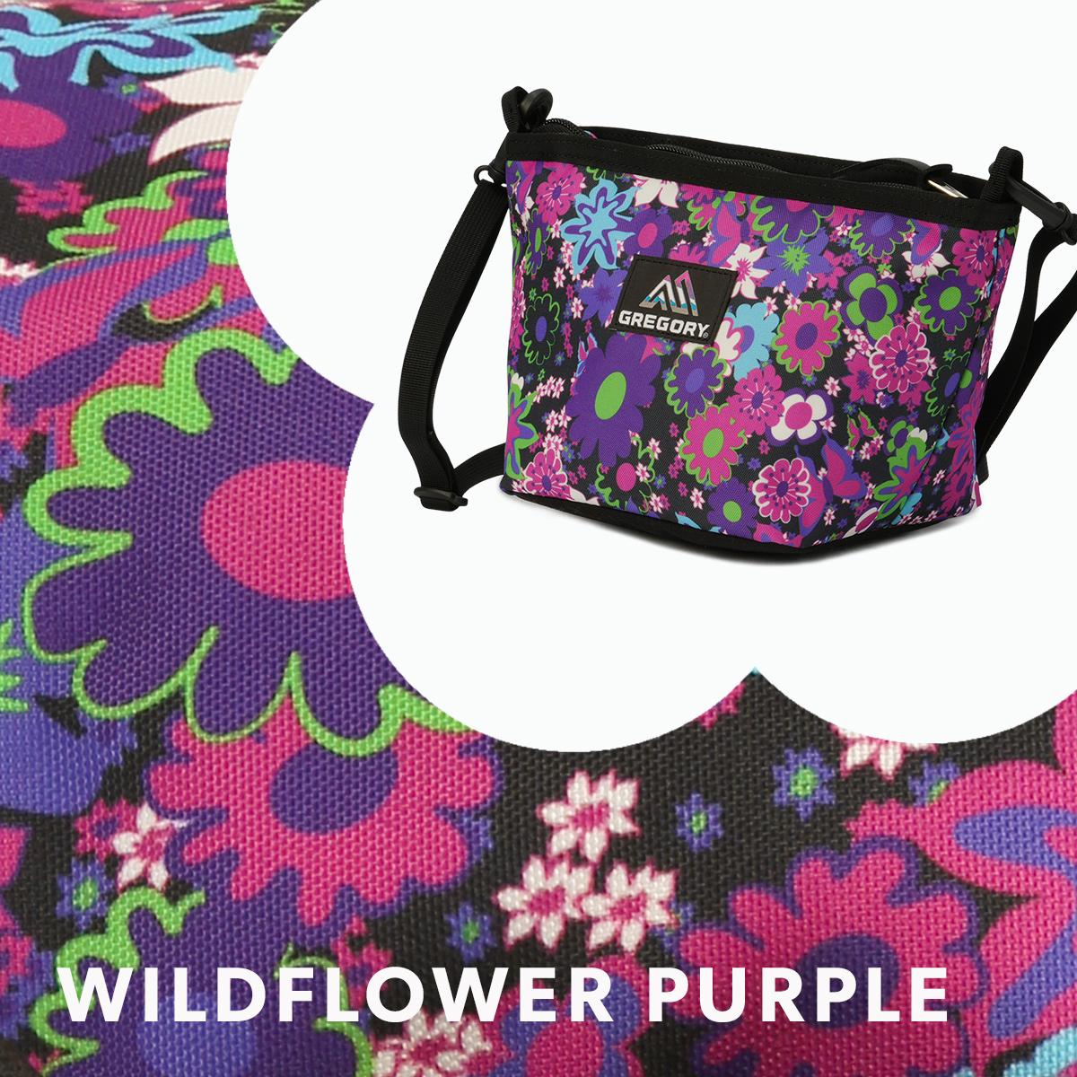 グレゴリー WILD FLOWER PURPLE ショルダーバッグ GREGORY wfp-e-shoulder