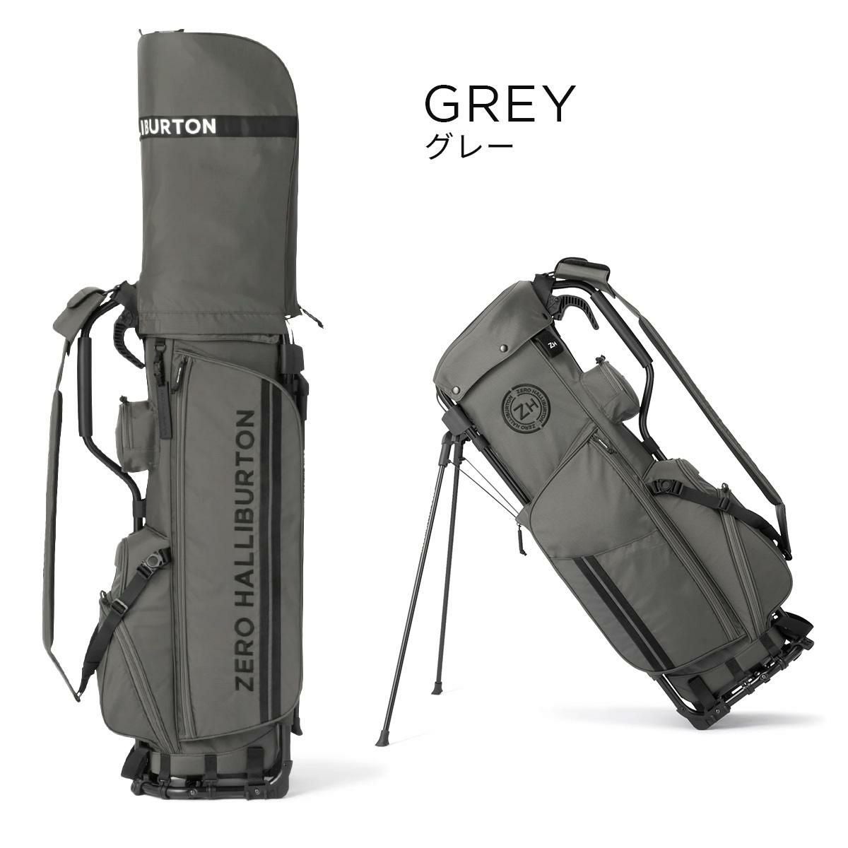 ゼロハリバートン ゴルフ グリップ スタンドキャディバッグ 9型 4分割