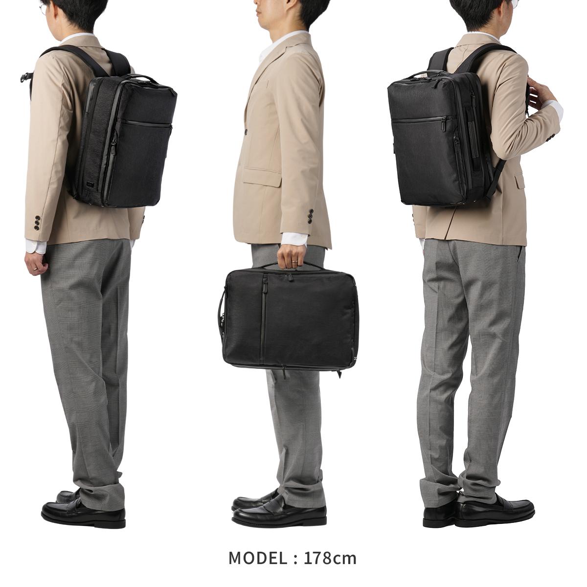 エース ジーンレーベル ガジェタブルヘザー2 ビジネスリュック ace.GENE LABEL gene-68297