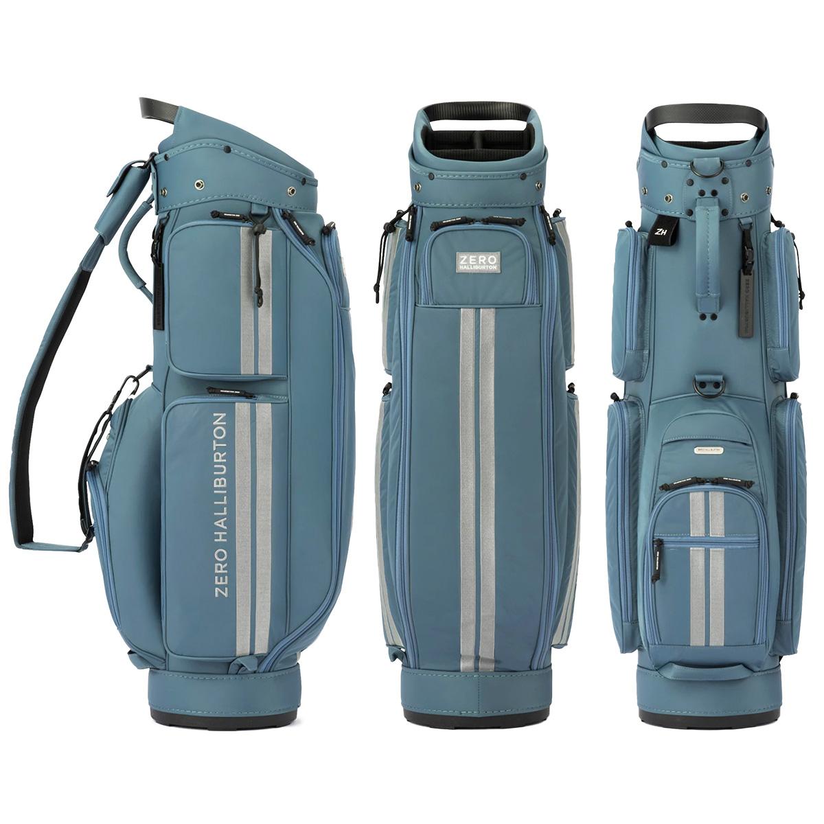 【新品未使用】ゼロハリバートン GOLFパデッドブルゾン ゼロハリバートン ゴルフ キャデイバッグ 8.5型 4分割 ゴルフバッグ