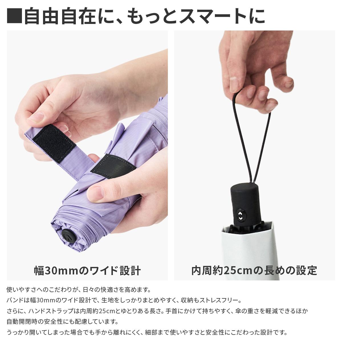 バグスロウ×アンベル ベリカル ヒートブロック 折りたたみ傘 晴雨兼用 自動開閉 AMVEL HEATBLOCK VERYKAL bugSlaw A1569