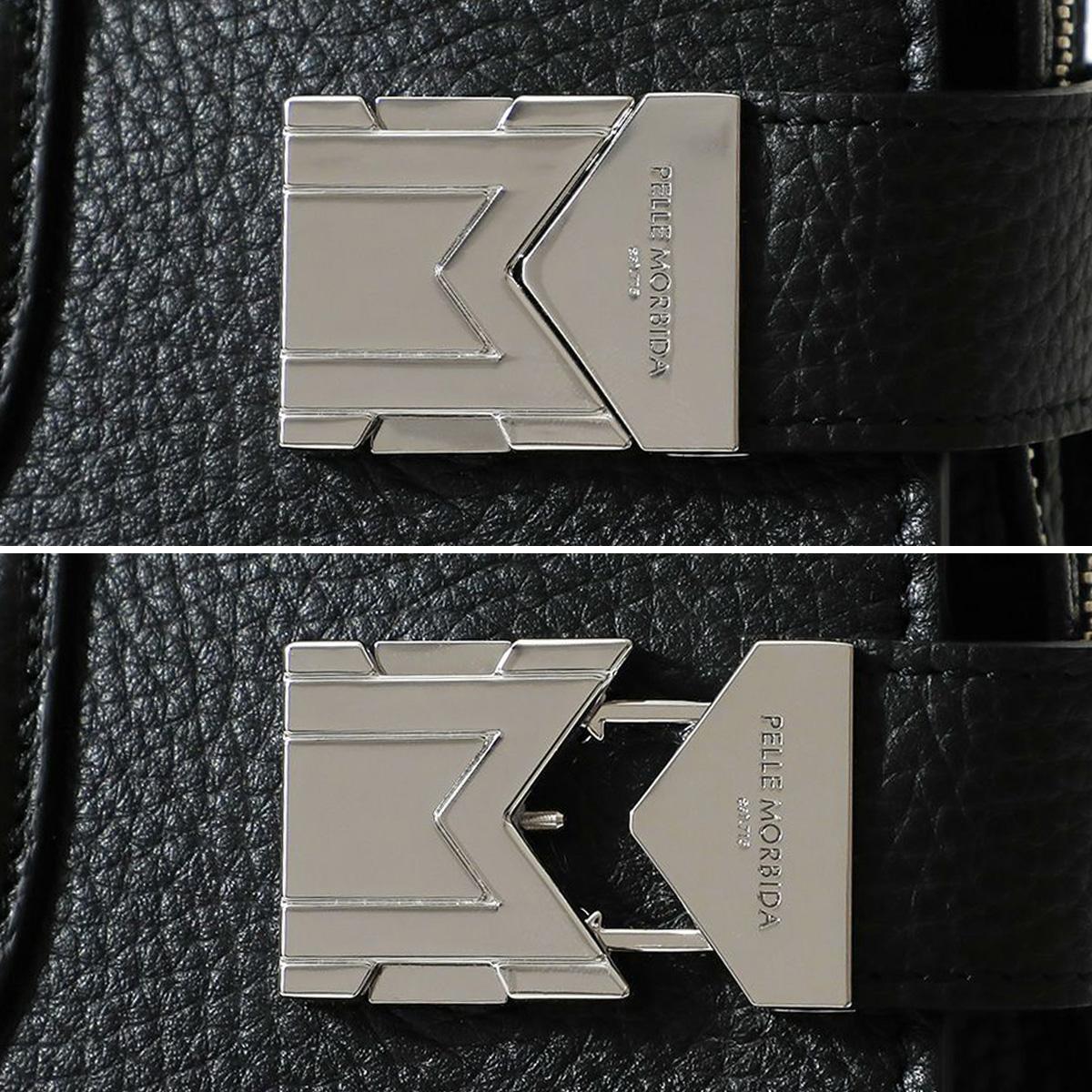 ⭐️新品未使用⭐️　ペッレモルビダ　メイデンヴォヤージュ　ミニトートバッグ　ブラック PELLE MORBIDA（ペッレ モルビダ） バッグ メイデンボヤ―ジュ