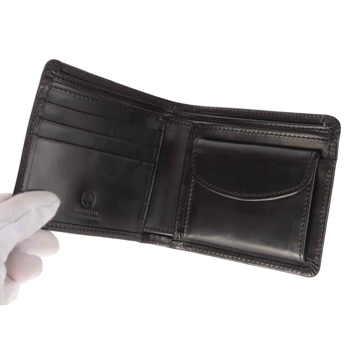 グレンロイヤル 二つ折り財布 ブライドルレザー GLENROYAL 03-6171