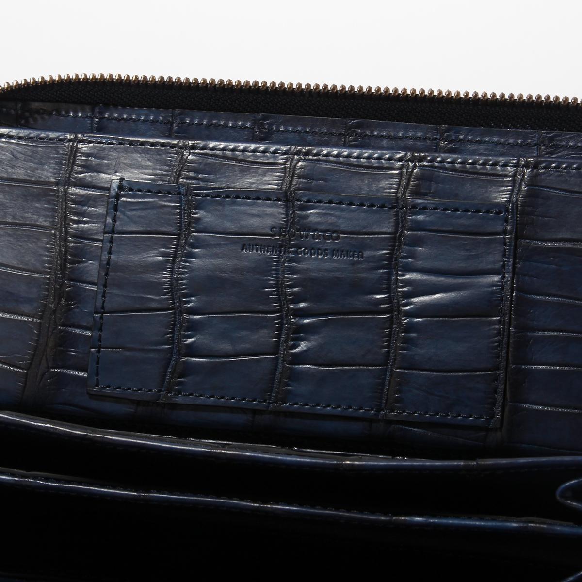 スロウ crocodile 長財布 SLOW so910r
