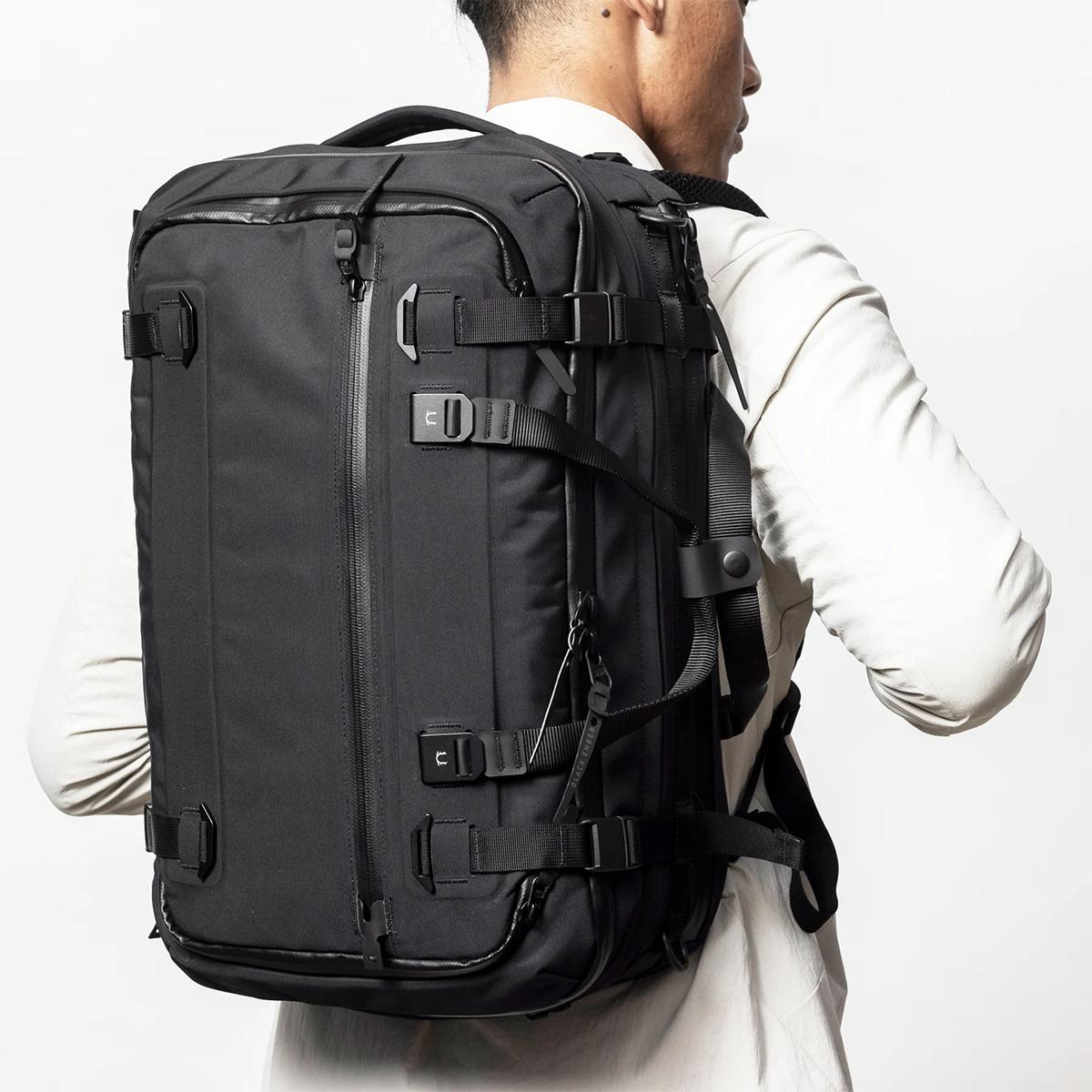 【こぐま】BLACK LABEL ビジネスバッグ ブラック ブラックエンバー ビジネスリュック ビジネスバッグ 拡張 A4 B4 30L