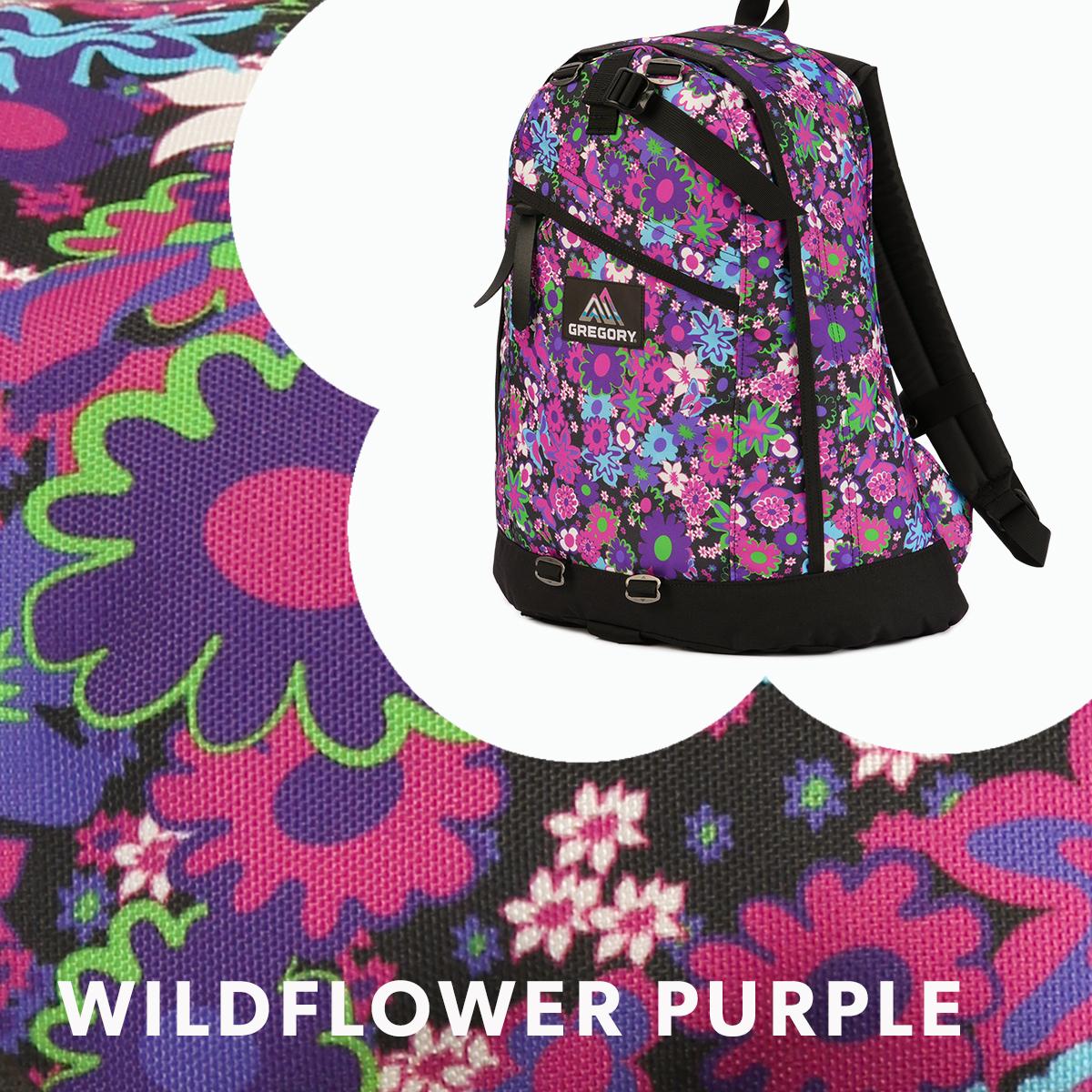 グレゴリー WILD FLOWER PURPLE リュック GREGORY wfp-daypack