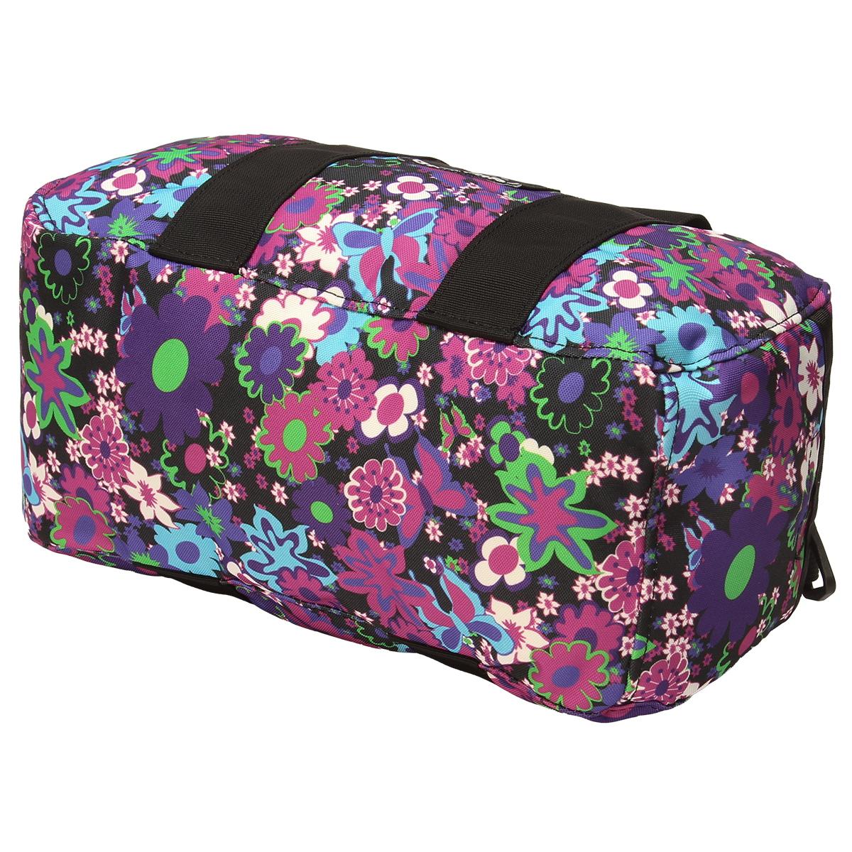 GREGORY ボストンバッグ 青紫色 花柄 グレゴリー クラシックバッグ ボストンバッグ 花柄 GREGORY CLASSIC