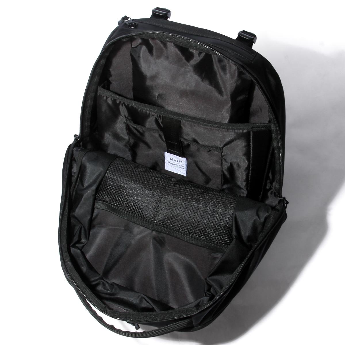 ノアール リュック バックパック 拡張 A4 B4 21L/34L PC収納 15.5
