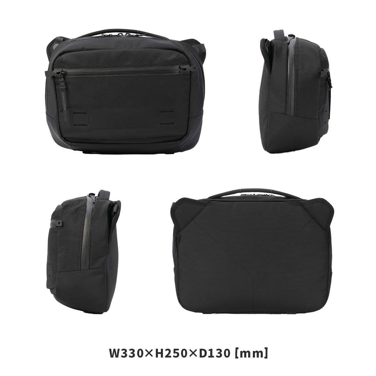 ブラックエンバー ショルダーバッグ A5 9L カメラバッグ スリング