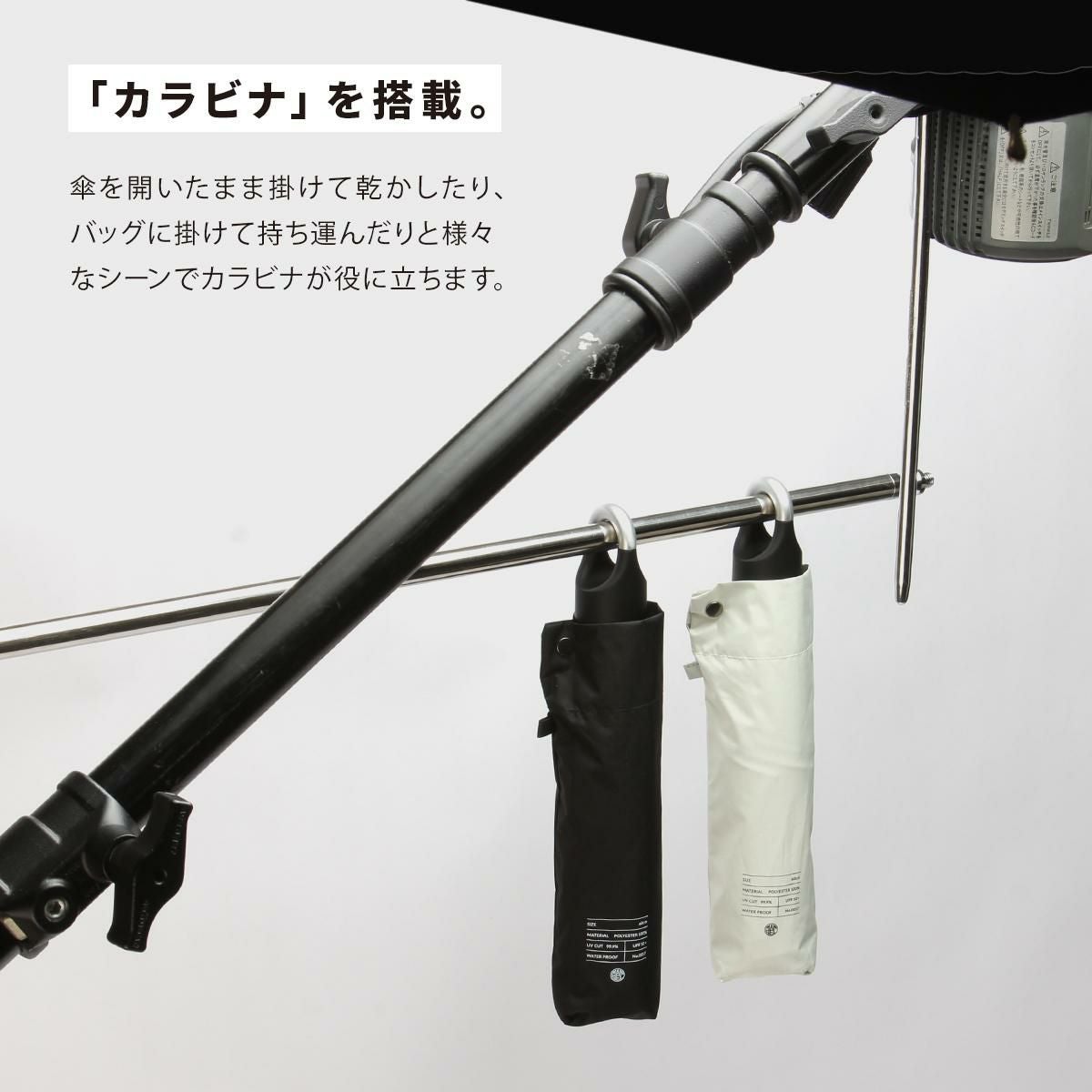 [公式] マンセル 折りたたみ傘 晴雨兼用 mansel-0017