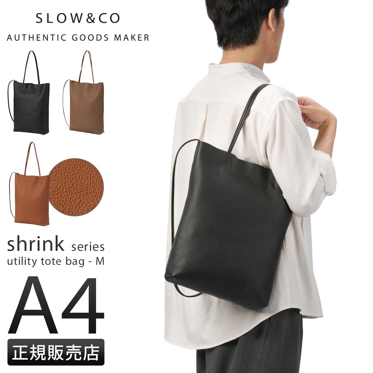 SLOW スロウ トートバッグ 2WAY ショルダートート A4 シュリンク