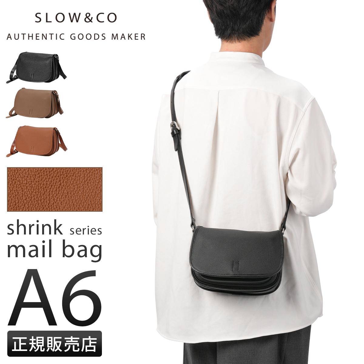 SLOW スロウ ショルダーバッグ メンズ レディース ブランド レザー 本