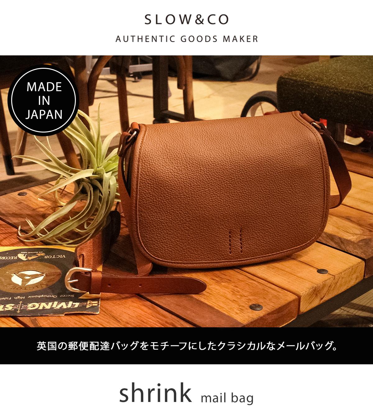 SLOW スロウ ショルダーバッグ A6 シュリンク shrink 858S60R ｜ONLINE
