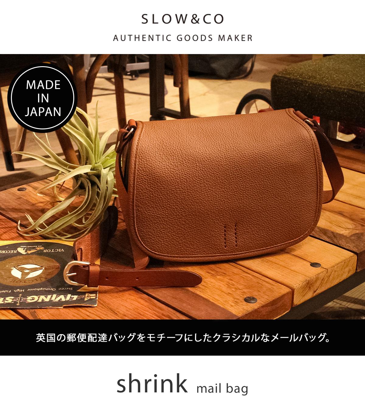 スロウ シュリンク ショルダーバッグ SLOW 858s60r