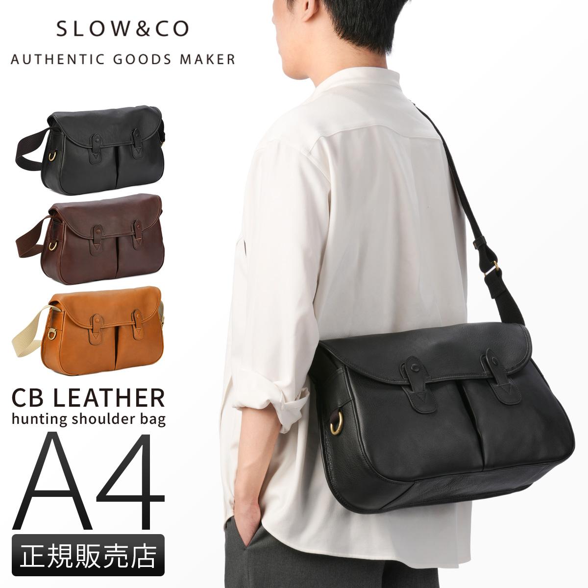 SLOW スロウ シービー ショルダーバッグ メンズ レディース 本革 大
