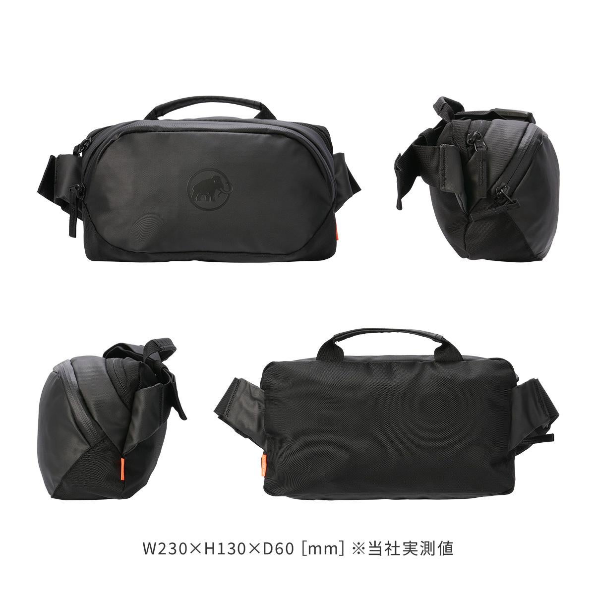 Mammut セオン ウエストポーチ ブラック MAMMUT（マムート） ボディバッグ ウエストポーチ Seon Waistpack