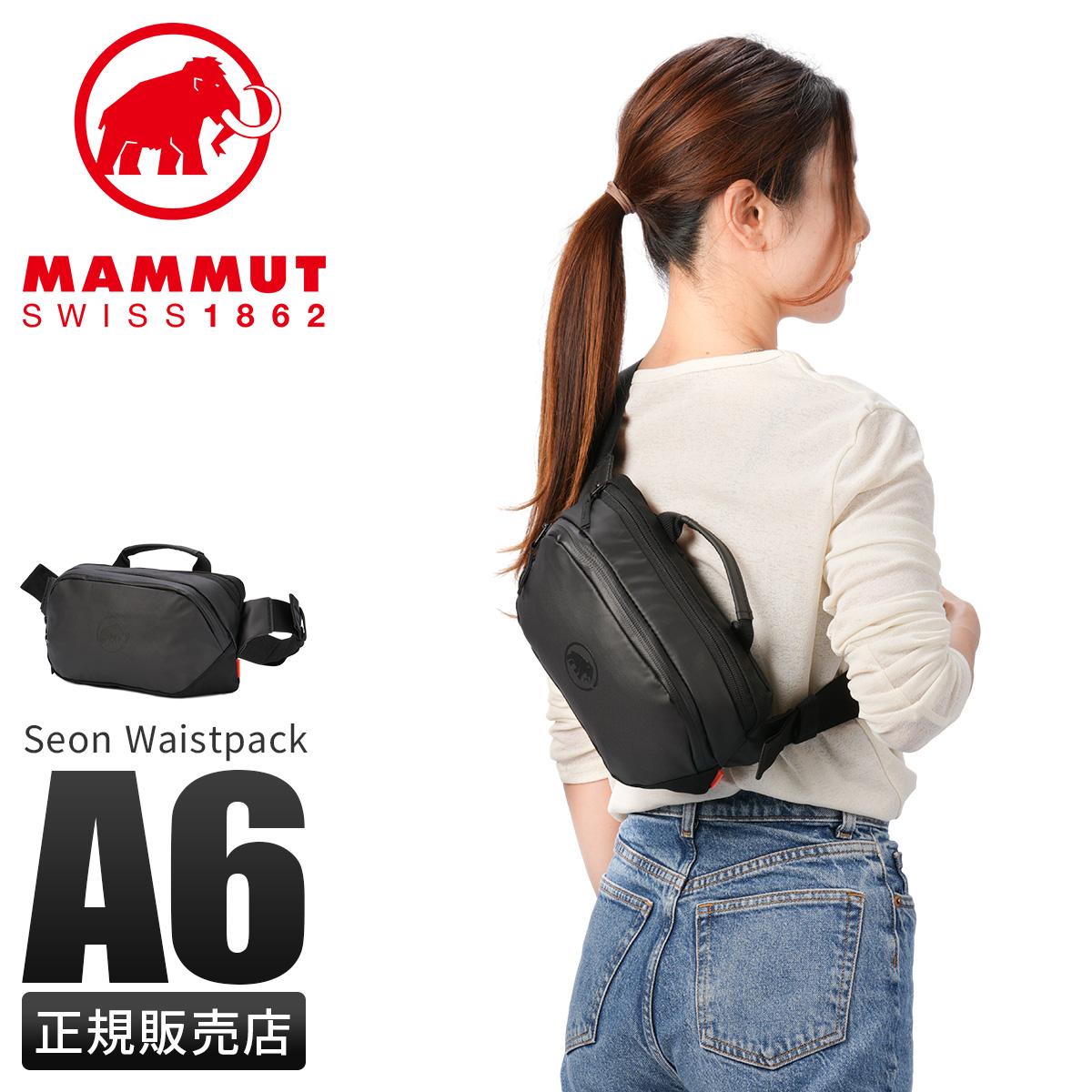 MAMMUT マムート ウエストバッグ ボディバッグ ブラック レッド Mammut - マムート ウエストバッグ ブラック/レッドの通販 by やま's
