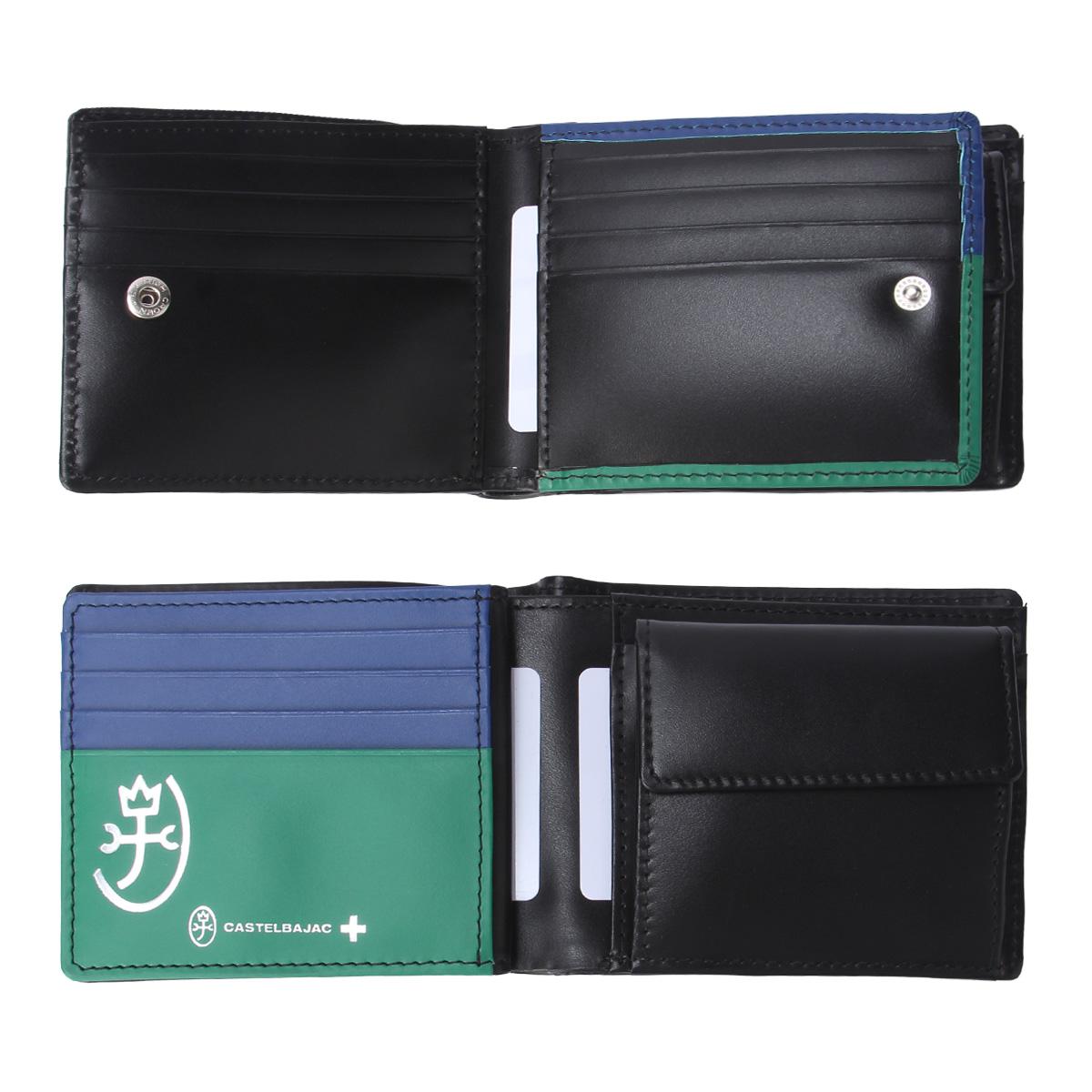 カステルバジャック スレッド 二つ折り財布 CASTELBAJAC cb-036623