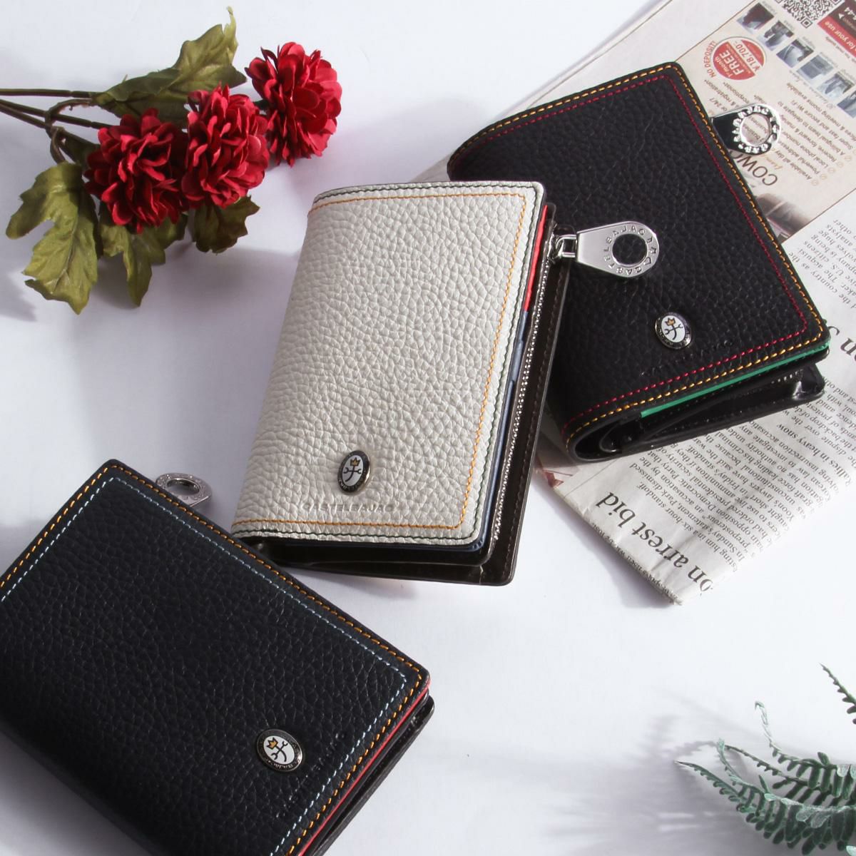 カステルバジャック スレッド ミドル財布 CASTELBAJAC cb-036624