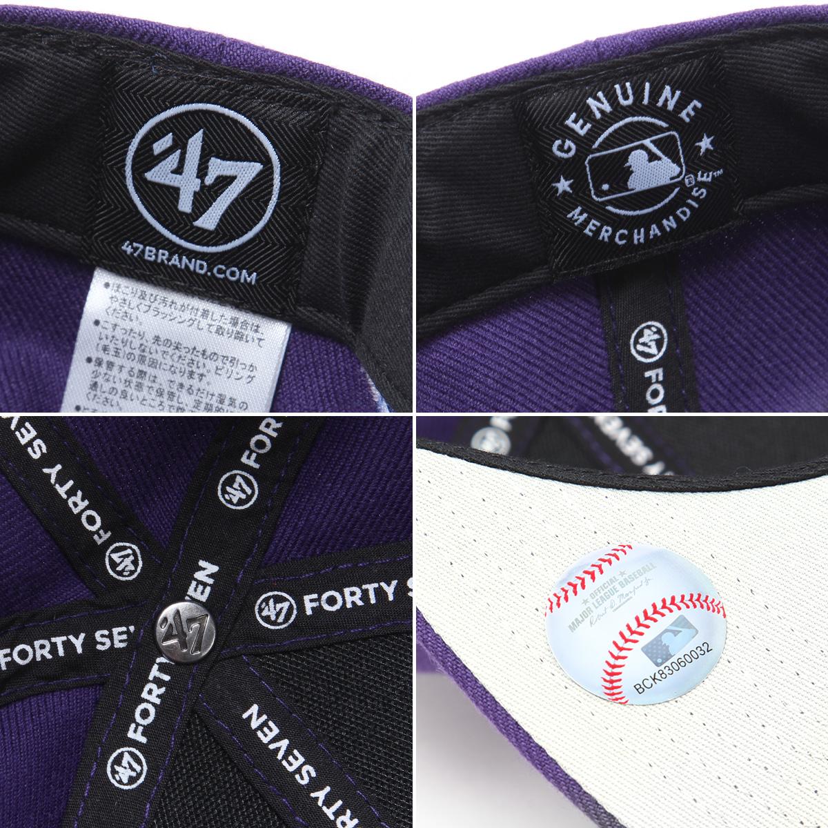 フォーティーセブン 47 CAPTAIN 帽子 47 sure-shot-cpt-y