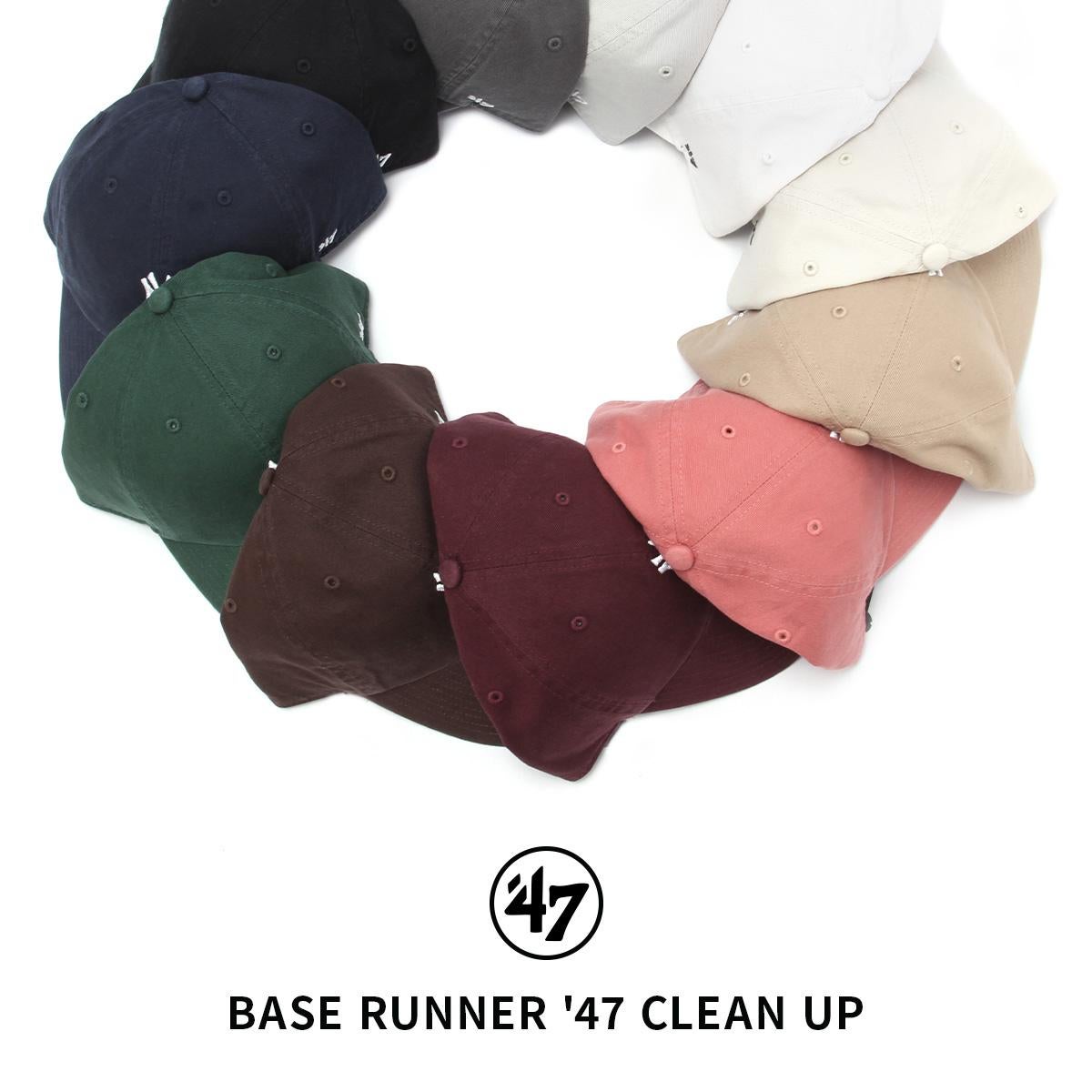 フォーティーセブン 47 CLEAN UP 帽子 47 br47cleanup-y