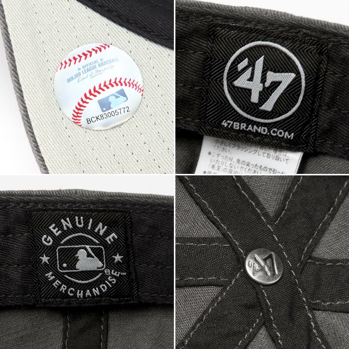 フォーティーセブン 47 CLEAN UP 帽子 47 br47cleanup-y