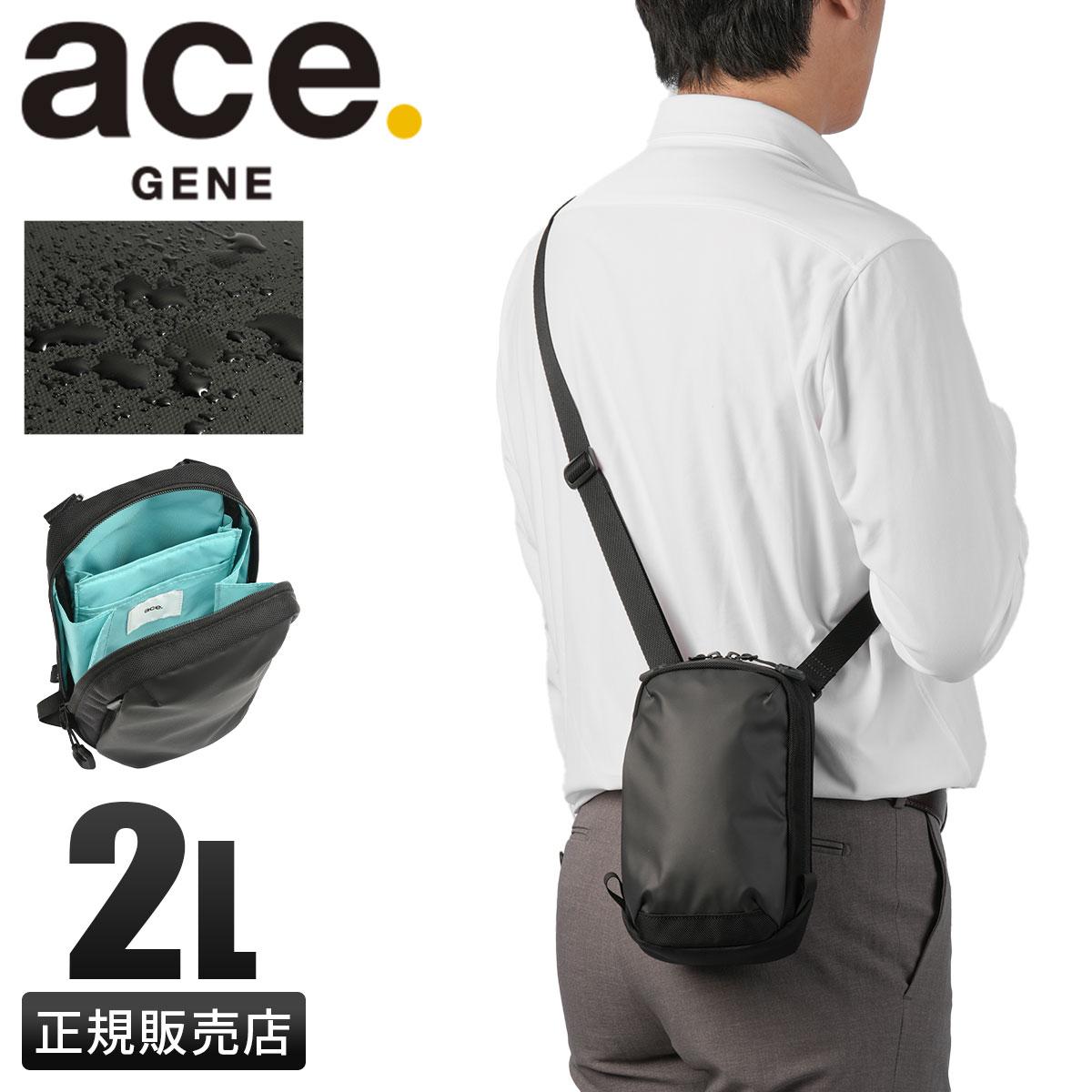 ace.GENE 斜めがけ 10L A4 ラグレンティスクロス 68796 ace.／エース ラグレンティスクロス ショルダーバッグ 撥水 A4サイズ
