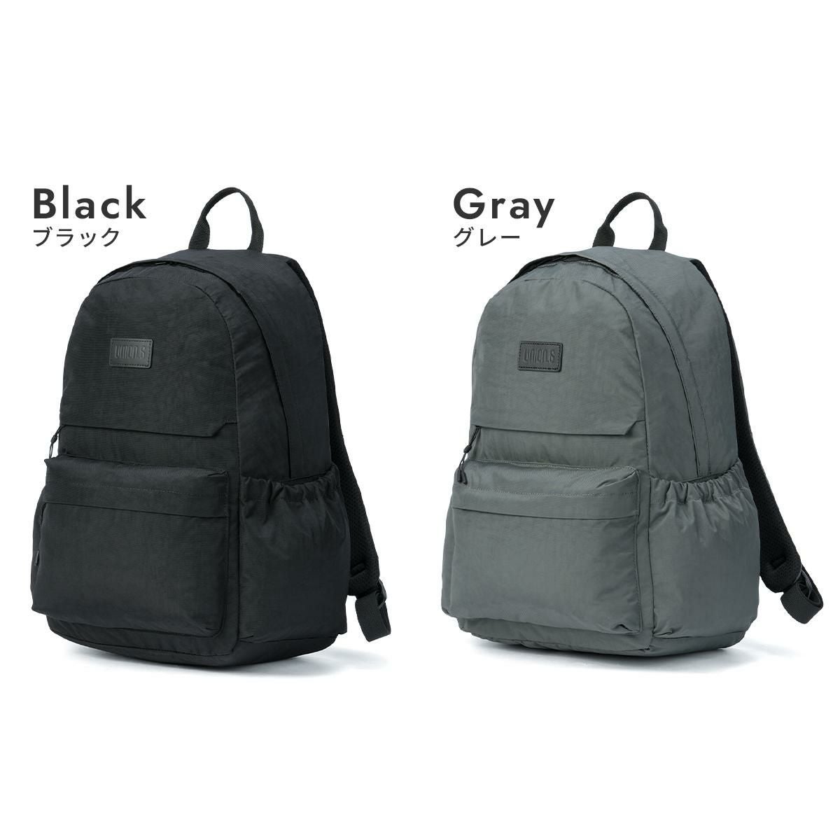 ユニオンシックス ポリエスター リュック UNION.6 WRINKLED NYLON D3