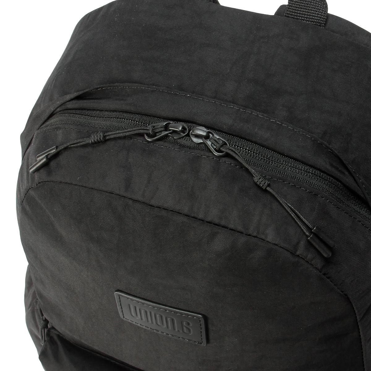 ユニオンシックス ポリエスター リュック UNION.6 WRINKLED NYLON D3