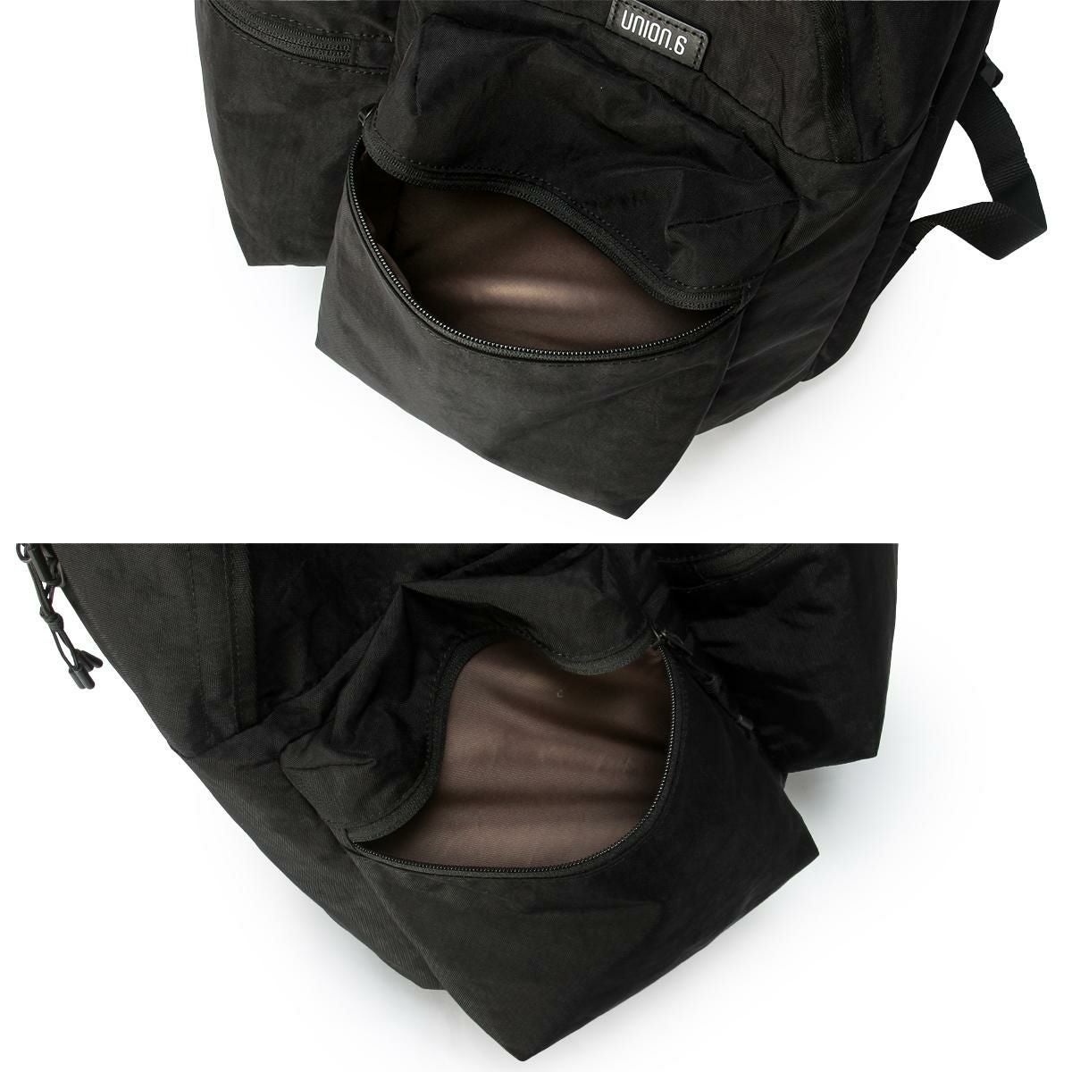 ユニオンシックス ポリエスター リュック UNION.6 WRINKLED NYLON D4