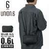 ユニオンシックス ポリエスター ショルダーバッグ UNION.6 POLYESTER UNION6