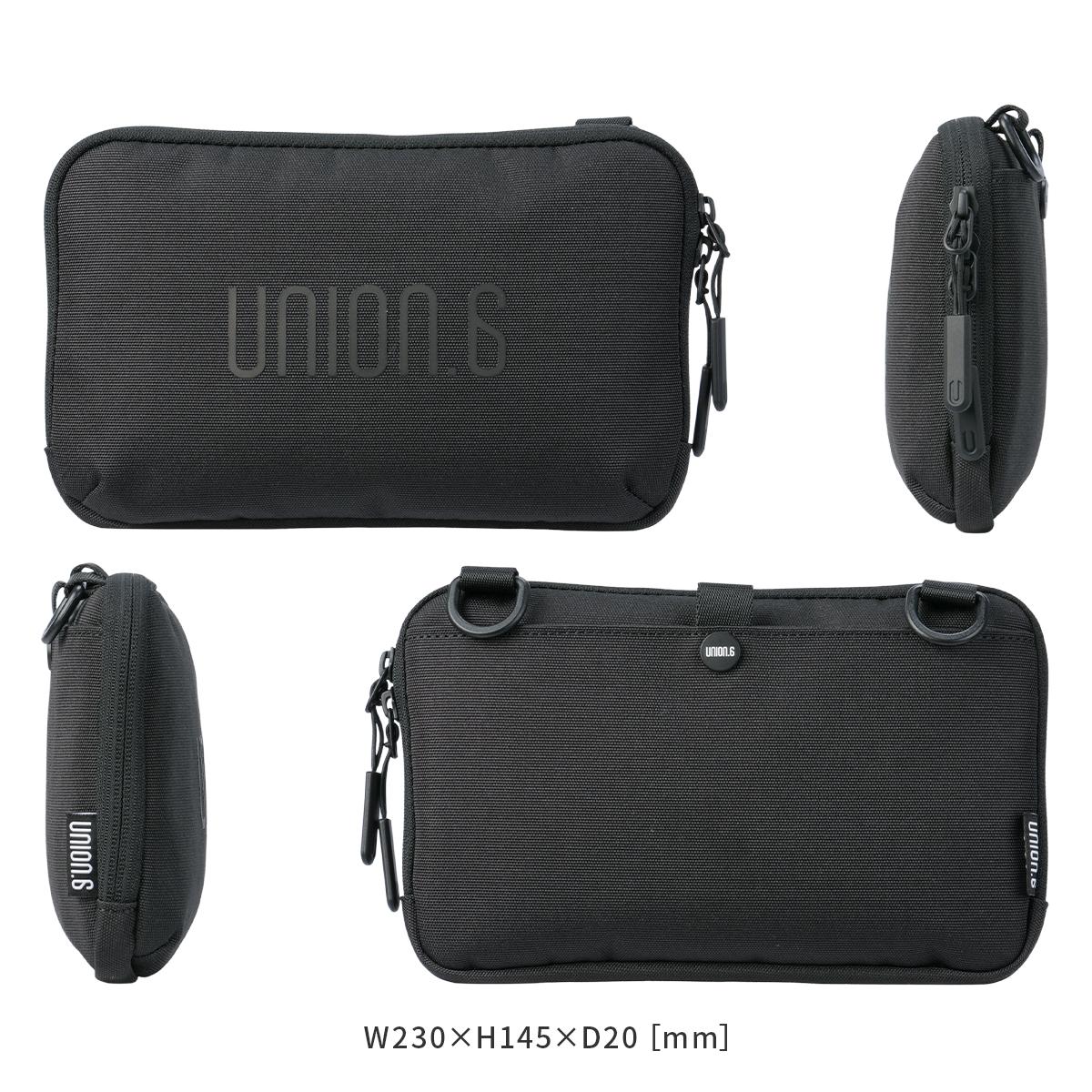 ユニオンシックス ポリエスター ショルダーバッグ UNION.6 POLYESTER UNION6