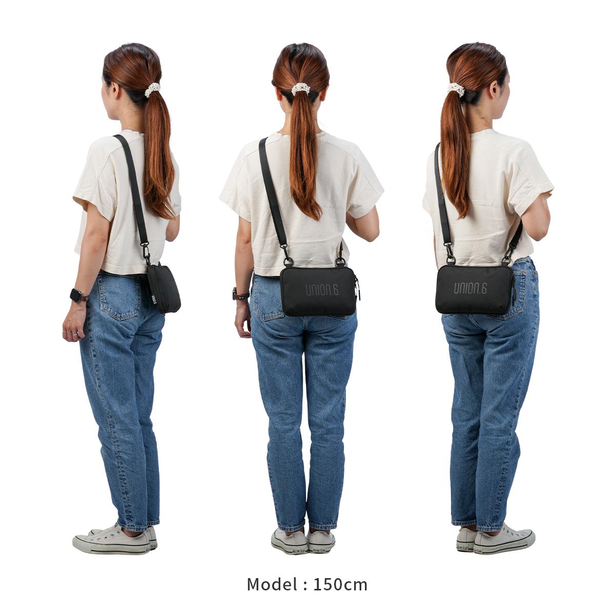 ユニオンシックス ポリエスター ショルダーバッグ UNION.6 POLYESTER UNION6