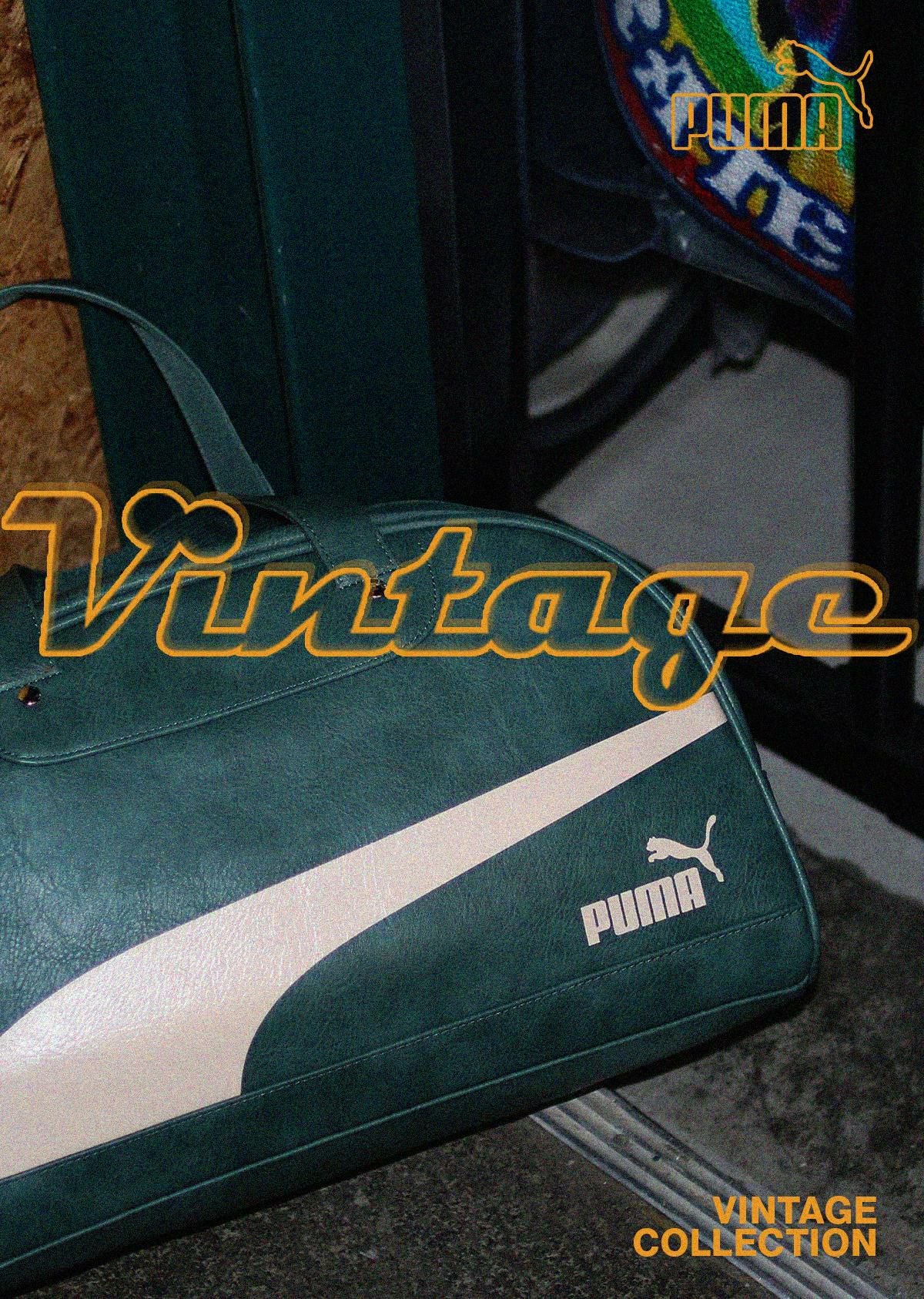 プーマ ヴィンテージコレクション ボストンバッグ PUMA Vintage collection j20325