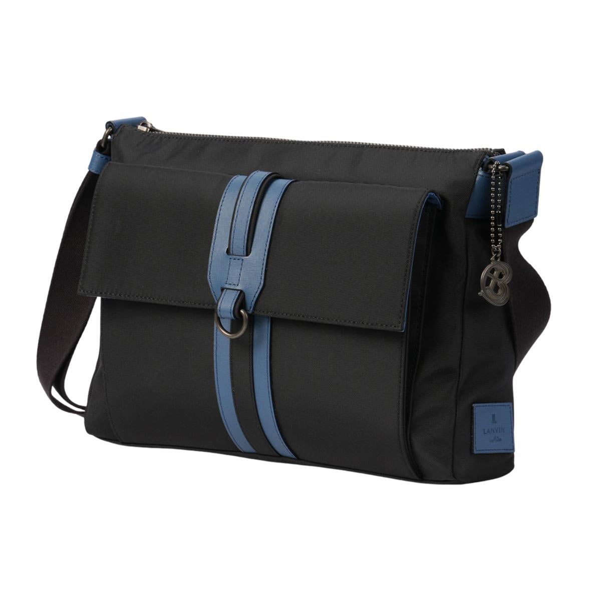 ランバンオンブルー ショルダーバッグ スリム A4 ドロップ LANVIN en