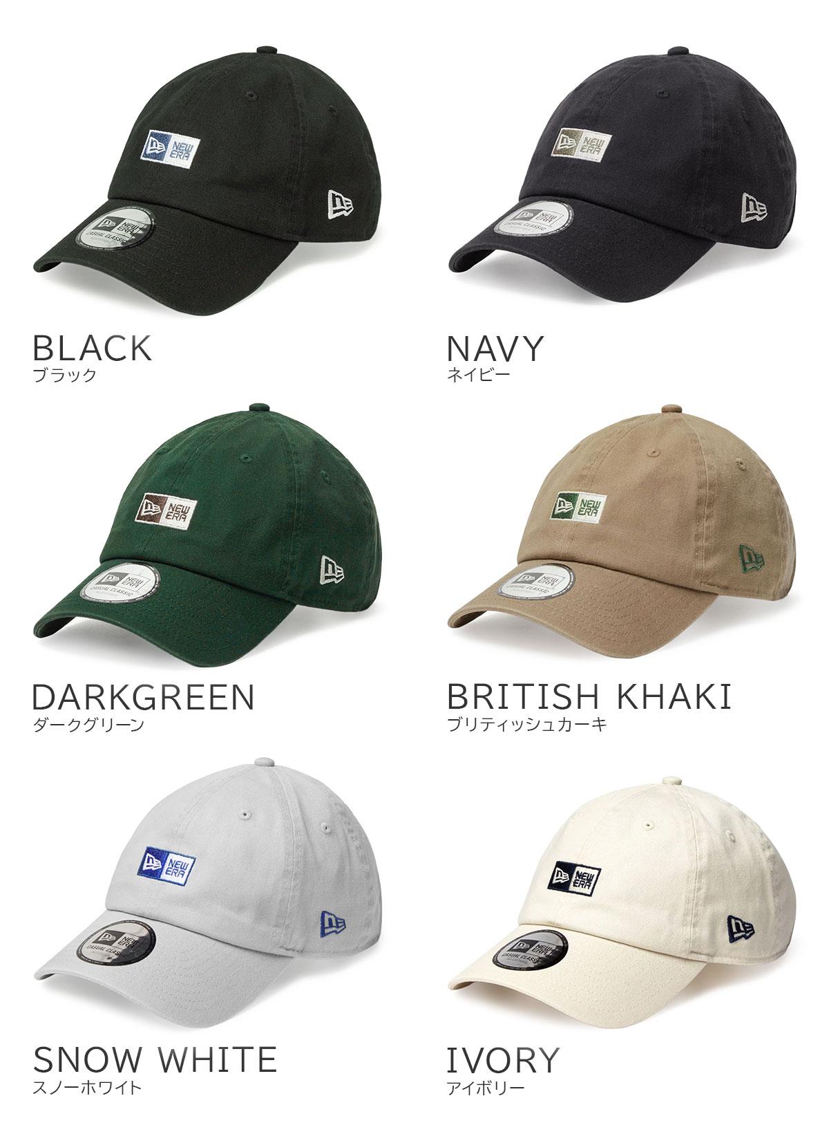ニューエラ キャップ 帽子 ミニロゴ ボックスロゴ NEW ERA｜ONLINE