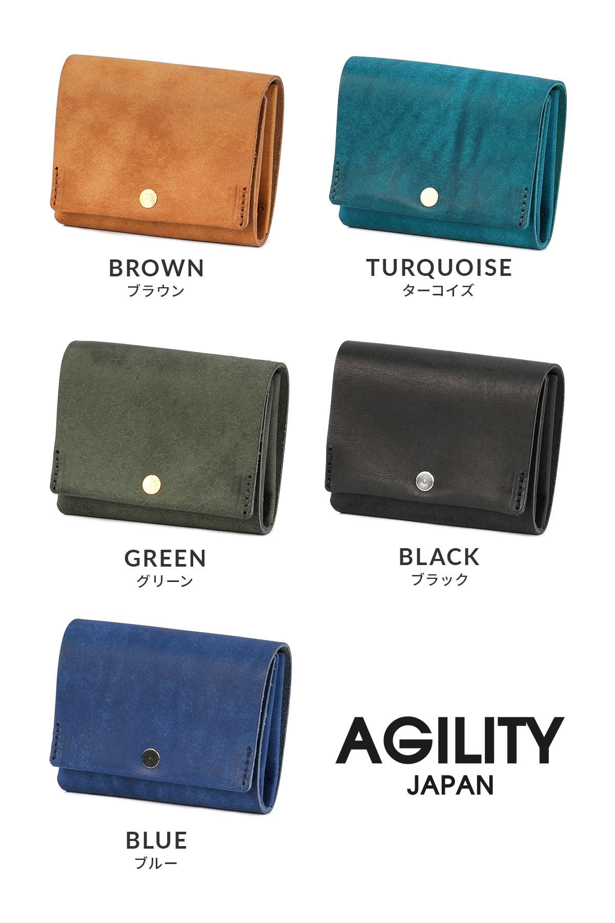 アジリティ アッファ ルプリエ 三つ折り財布 AGILITY affa 0363