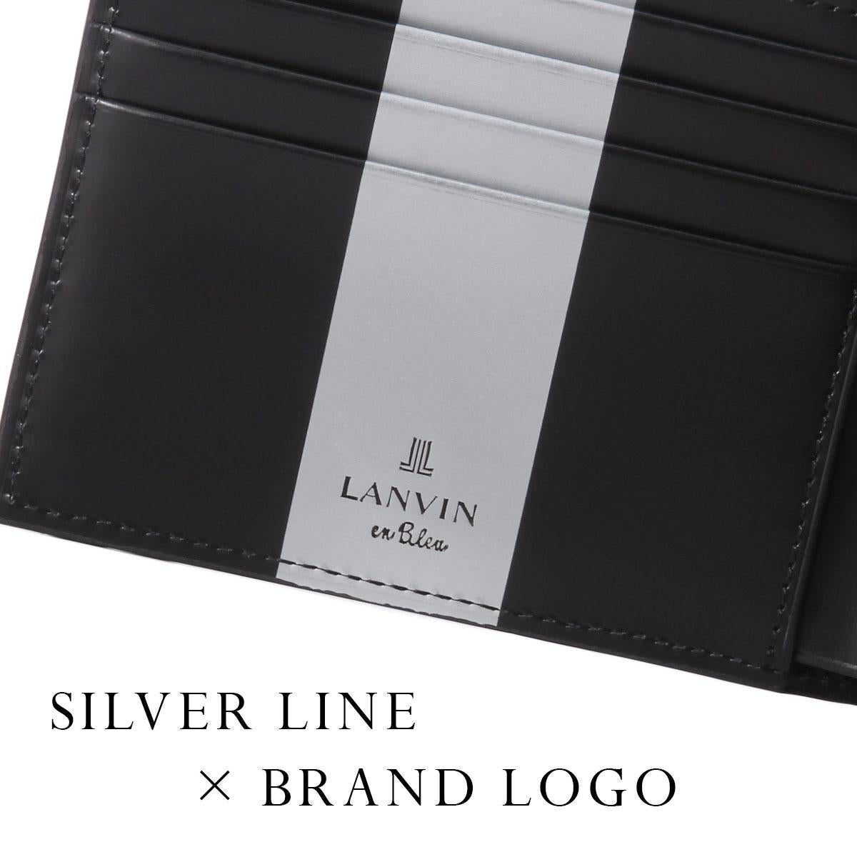 ランバンオンブルー ワグラム2 二つ折り財布 LANVIN en Bleu wagram2 504613