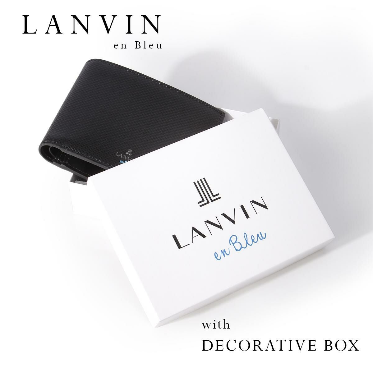 ランバンオンブルー ワグラム2 二つ折り財布 LANVIN en Bleu wagram2 504613