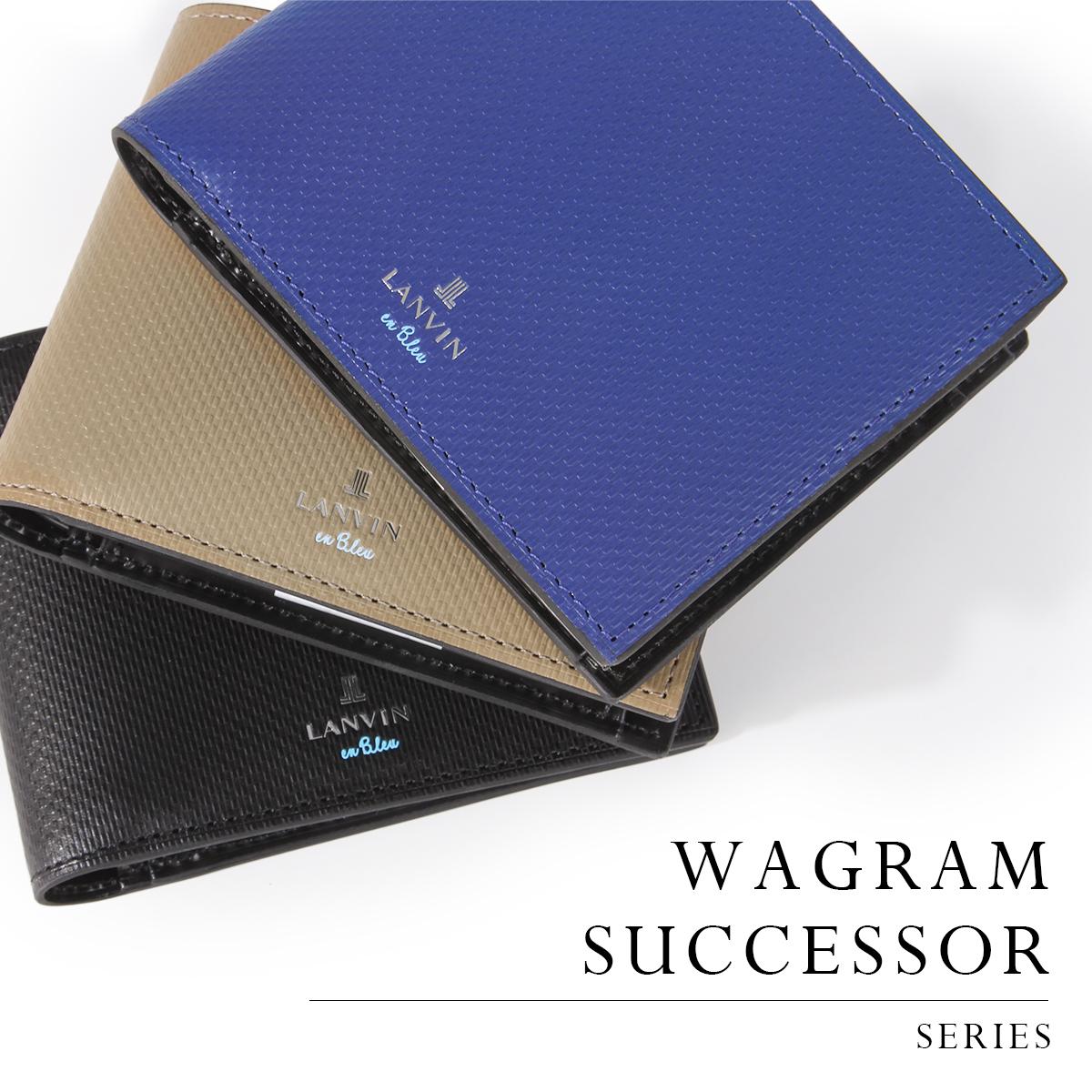 ランバンオンブルー ワグラム2 二つ折り財布 LANVIN en Bleu wagram2 504614