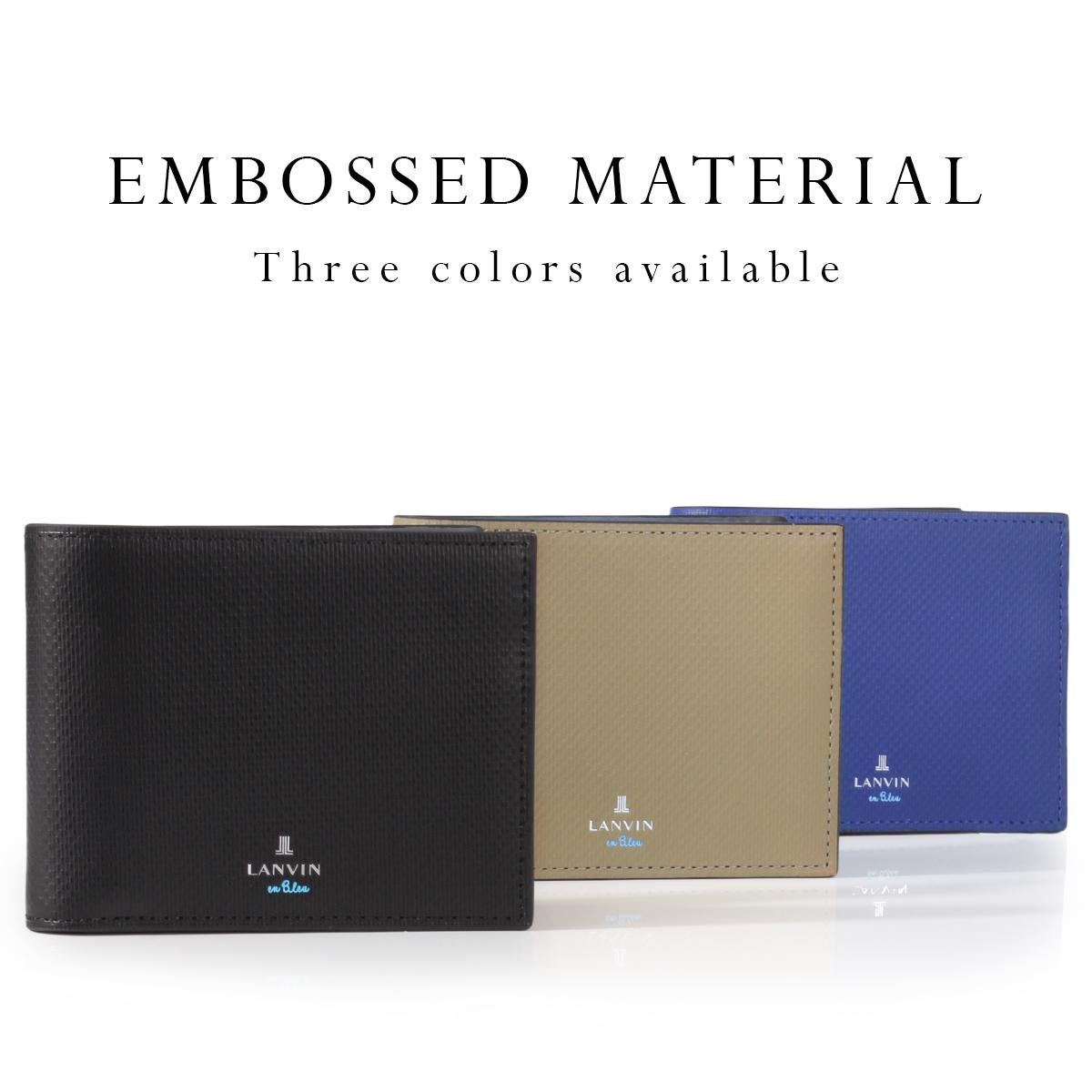 ランバンオンブルー ワグラム2 二つ折り財布 LANVIN en Bleu wagram2 504614